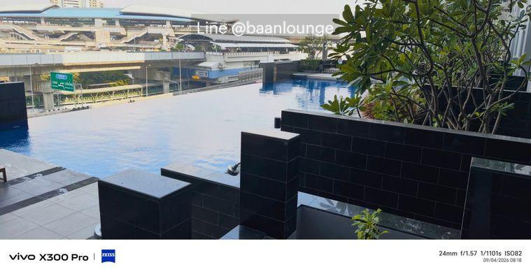 รูป ห้องมุม The President Sathorn-Ratchaphruek 2 ติดรถไฟฟ้า BTS และ MRT สถานีบางหว้า - รูปที่ 6/12