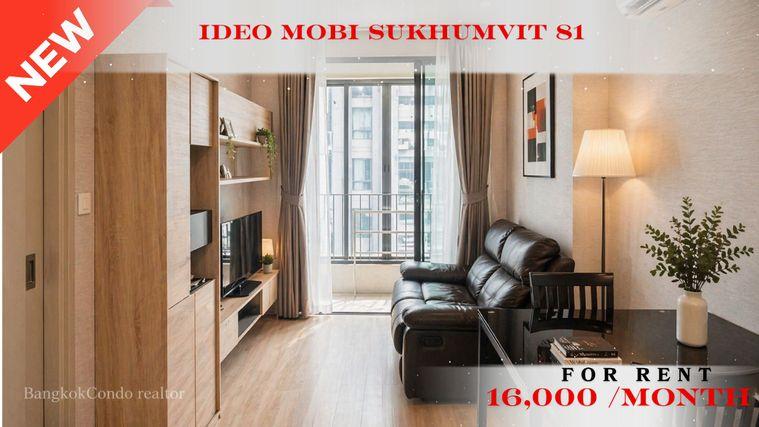 รูป 🍀🍀🍀 Fully furnished💝 ให้เช่า📌 ไอดีโอ โมบิ สุขุมวิท81 (Line:@rent2022)BTS อ่อนนุช ✨พร้อมเข้าอยู่🌼A11210 - รูปที่ 1/11