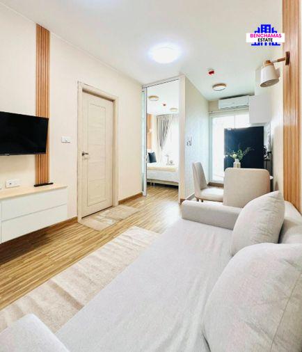 รูป 🔥ขายคอนโดราคาดีห้องมินิมอลโคซี่✅ ไอริส เวสท์เกต บางใหญ่ IRIS Westgate Bangyai | MRT สายสีม่วง - รูปที่ 4/8