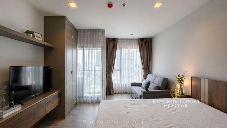รูป 🍀🍀 Cozy room🍀ให้เช่า📌 ไลฟ์ อโศก-พระราม9 (Line:@rent2022)MRT พระราม9✨พร้อมเข้าอยู่🔖A11209 - รูปที่ 7/9