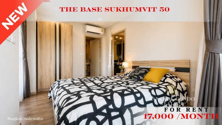 รูป 🍀🍀Prime condo location 🚆ให้เช่า📌เดอะเบส สุขุมวิท50 (Line:@rent2022) พร้อมเข้าอยู่ ✨ A00764 - รูปที่ 1/11