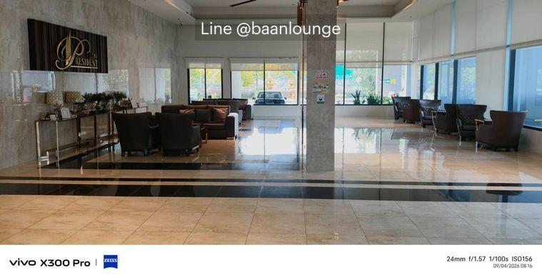รูป ห้องมุม The President Sathorn-Ratchaphruek 2 ติดรถไฟฟ้า BTS และ MRT สถานีบางหว้า - รูปที่ 7/12