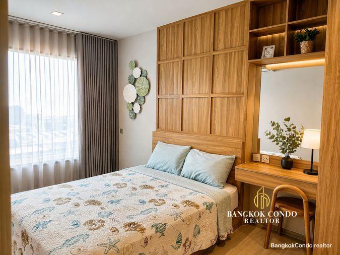 picture 🍀🚆 Cozy Room For Rent 📌 Life Asoke–Rama 9 Condominium (Line: @rent2022) | Near MRT Rama 9 ✨ Ready to move in! ✨ 📌 Ref Code: A11202 - 2/9