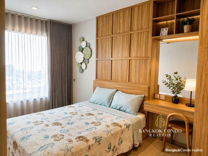 รูป 🍀🍀 Cozy room🍀ให้เช่า📌 ไลฟ์ อโศก-พระราม9 (Line:@rent2022)MRT พระราม9✨พร้อมเข้าอยู่🔖A11202 - รูปที่ 2/9
