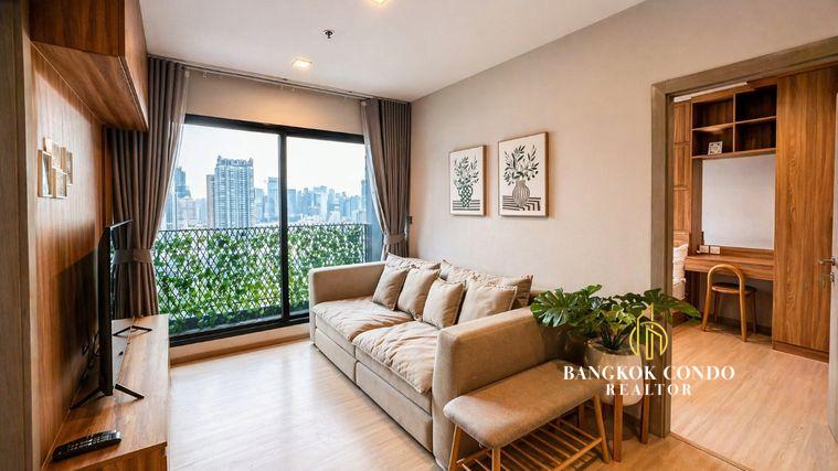 picture 🍀🚆 Cozy Room For Rent 📌 Life Asoke–Rama 9 Condominium (Line: @rent2022) | Near MRT Rama 9 ✨ Ready to move in! ✨ 📌 Ref Code: A11202 - 4/9
