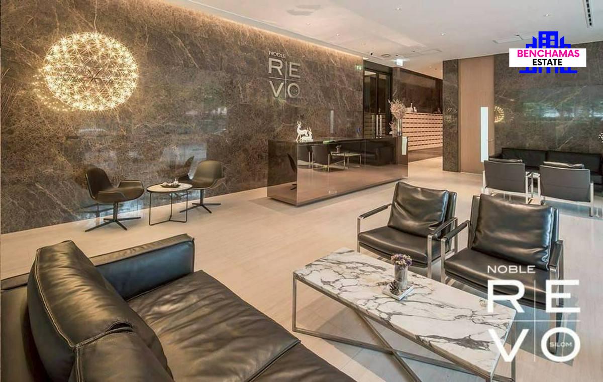 รูป 🔥 ขายคอนโดใจกลางย่านธุรกิจ วิวสวย 🌳 Noble Revo Silom โนเบิล รีโว สีลม เฟอร์นิเจอร์ Built-in ทั้งห้อง ใกล้ BTS สุรศักดิ์ - รูปที่ 18/20