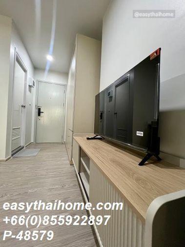 รูป P-48579 🔥 ให้เช่าคอนโด ชั้น 11 (แต่งสวยพร้อมอยู่ วิวเมือง ใกล้ BTS บางนา) Regent Home Bangna Line ID: @easythaihome 085-592-2897 - รูปที่ 8/11