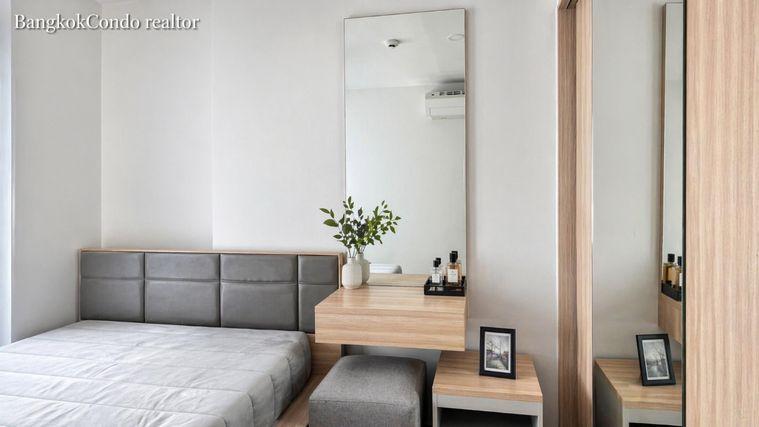 picture 🍀🚆 Cozy Room For Rent 📌 Ideo O2 Bangna Condominium (Line: @rent2022) | Near BTS Bangna  ✨ Ready to move in! ✨ 📌 Ref Code: A11215 - 2/13