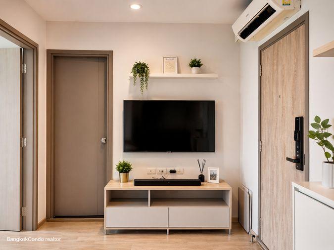 picture 🍀🚆 Cozy Room For Rent 📌 Ideo O2 Bangna Condominium (Line: @rent2022) | Near BTS Bangna  ✨ Ready to move in! ✨ 📌 Ref Code: A11215 - 7/13