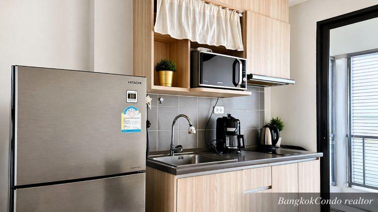 picture 🍀🚆 Cozy Room For Rent 📌 Ideo O2 Bangna Condominium (Line: @rent2022) | Near BTS Bangna  ✨ Ready to move in! ✨ 📌 Ref Code: A11215 - 6/13