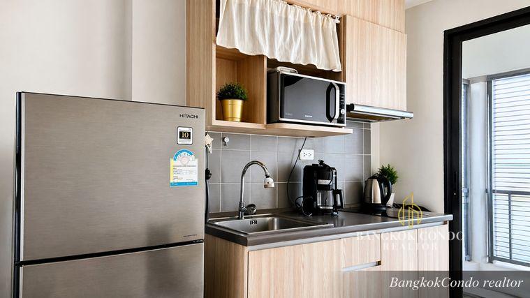 picture 🍀🚆 Cozy Room For Rent 📌 Ideo O2 Bangna Condominium (Line: @rent2022) | Near BTS Bangna ✨ Ready to move in! ✨ 📌 Ref Code: A11215 - 6/13