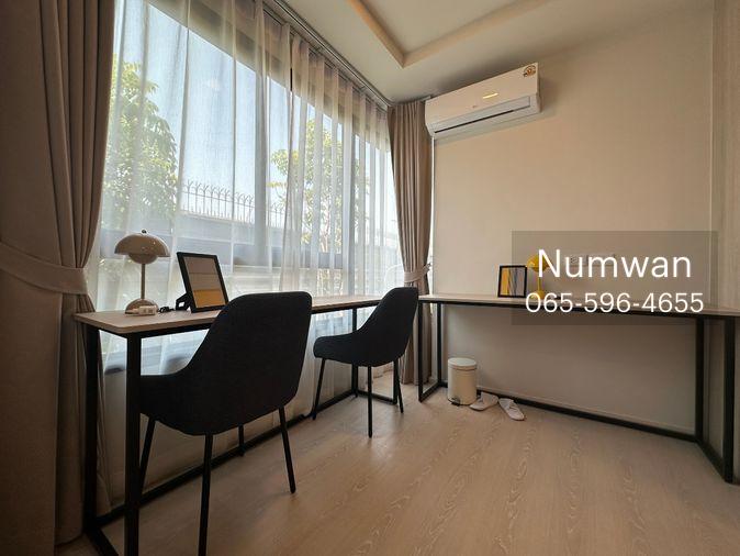 รูป ให้เช่า ดีคอนโด วิวิด ห้อง 28 ตรม. ค่าเช่า 13,500 / เดือน สัญญา 2 ปี ห้องแต่งพร้อมเข้าอยู่ ชั้น 3 ตึก A ทักไลน์ @802dkhwu ตอบเร็ว นัดดูห้องได้ทันที - รูปที่ 2/17