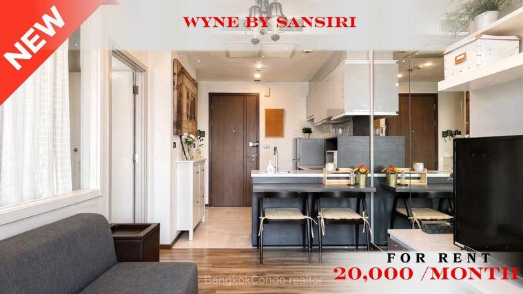 picture 🚆🌹 Prime Condo Location For Rent 📍 Wyne Sukhumvit Condominium (Line: @rent2022) | Near BTS Phra Khanong  ✨ Ready to move in! ✨ 📌 Ref Code: A08137 - 1/11