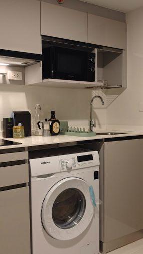 รูป  🔥 ขายด่วน 🔥  คอนโด Duplex ชั้นสูงสุด Knightsbridge Space Rama 9 ไนท์บริดจ์ สเปซ พระราม 9   ทำเลศักยภาพ 🌳 ใกล้รถไฟฟ้า MRT พระราม 9 - รูปที่ 9/20