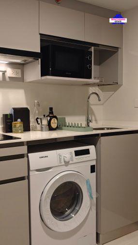 รูป 🔥 ขายด่วน 🔥 คอนโด Duplex ชั้นสูงสุด Knightsbridge Space Rama 9 ไนท์บริดจ์ สเปซ พระราม 9 ทำเลศักยภาพ 🌳 ใกล้รถไฟฟ้า MRT พระราม 9 - รูปที่ 9/20