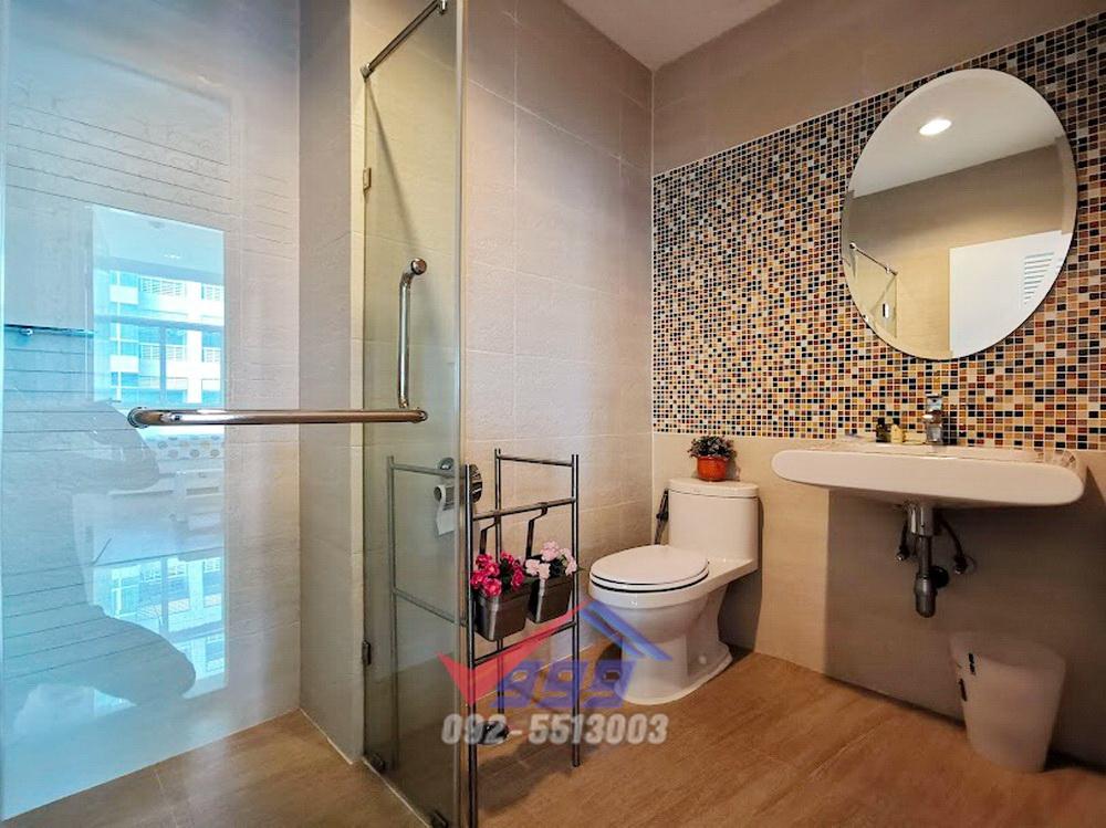 รูป 🏙️ ให้เช่าคอนโด - 3 ห้องนอน ห้องกว้างโปร่งโล่ง รู้สึกสบายไม่อึดอึด ตกแต่งครบ ห้องมุมเป็นส่วนตัว (F121912) - รูปที่ 15/38