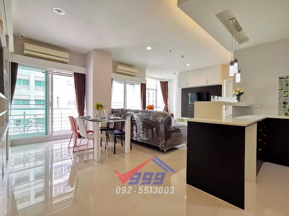 รูป 🏙️ ให้เช่าคอนโด - 3 ห้องนอน ห้องกว้างโปร่งโล่ง รู้สึกสบายไม่อึดอึด ตกแต่งครบ ห้องมุมเป็นส่วนตัว (F121912) - รูปที่ 5/38