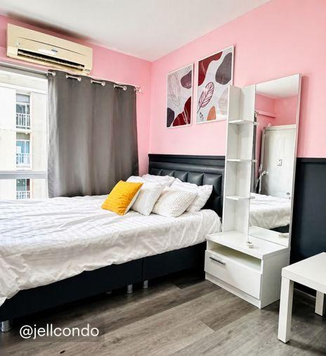 รูป ขาย Plum Condo ลาดพร้าว 101 พร้อมเฟอร์ฯ + แอร์ เข้าอยู่ได้เลย ใกล้เดอะมอลล์บางกะปิ - รูปที่ 1/6