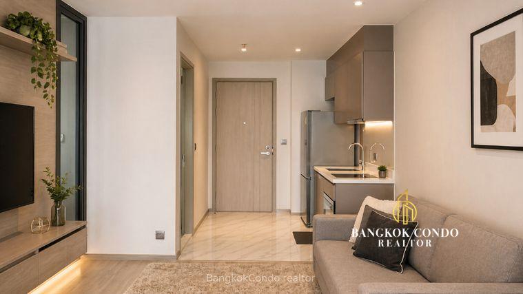 picture 🚆✨ Prime Condo Location For Rent 📌 Rhythm Ekkamai Condominium (Line: @rent2022) | Near BTS Ekkamai ✨ Ready to move in! ✨ 📌 Ref Code: A03720 - 6/12
