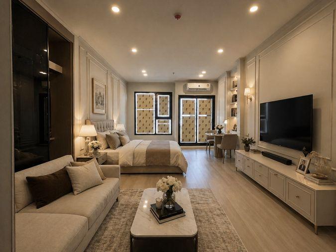 picture Life Phahon - Ladprao, studio , fully furnished - 1/13