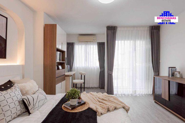 รูป ✅ คอนโด ห้องใหญ่ 2 ห้องนอน ราคาถูก ทำเลแบริ่ง ใกล้ BTS ✅ Kensington Condo – เคนชิงตัน คอนโด แบริ่ง สุขุมวิท 107 - รูปที่ 5/13