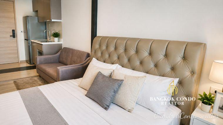 picture 🚆✨ Prime Condo Location For Rent 📌 Rhythm Ekkamai Condominium (Line: @rent2022) | Near BTS Ekkamai ✨ Ready to move in! ✨ 📌 Ref Code: A03720 - 2/12