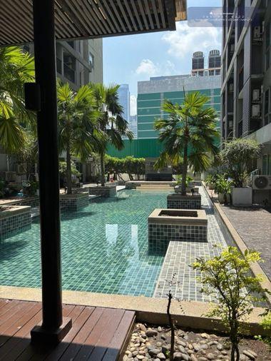 รูป P-1499📞A Space Hideaway Asoke - Ratchada *วิวสระว่ายน้ำ* เพียง 2.25 ล้าน🚆ใกล้ MRT พระราม 9 *0659174222* - รูปที่ 8/9