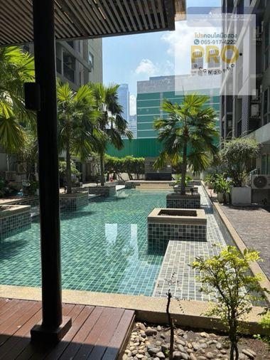 รูป P-1499📞A Space Hideaway Asoke - Ratchada *วิวสระว่ายน้ำ* เพียง 2.25 ล้าน🚆ใกล้ MRT พระราม 9 *0659174222* - รูปที่ 8/9