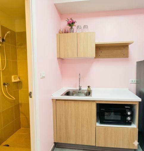 รูป ขาย Plum Condo ลาดพร้าว 101 พร้อมเฟอร์ฯ + แอร์ เข้าอยู่ได้เลย ใกล้เดอะมอลล์บางกะปิ - รูปที่ 6/6