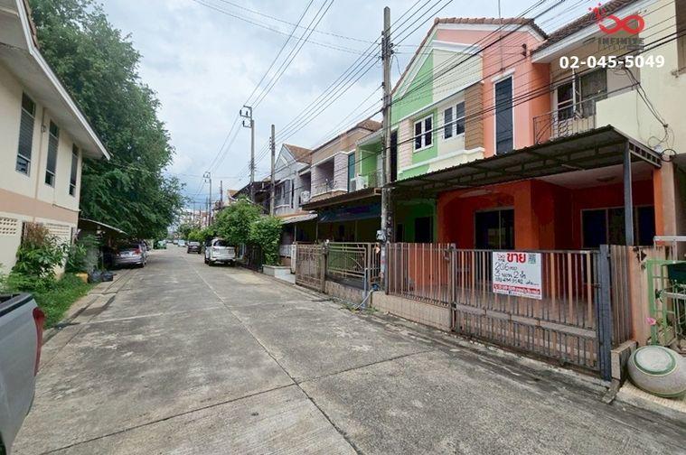 รูป ขายทาวน์เฮ้าส์ 2 ชั้น ถนนสุขาภิบาล 5  ม.อรุณวรรณ 2 ใกล้ตลาดวงศกร พร้อมอยู่ ต่อเติมครบ  - รูปที่ 1/10