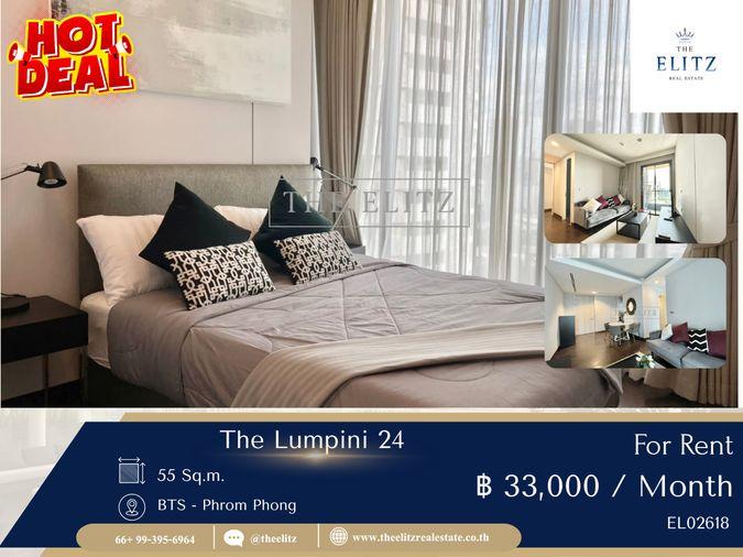 รูป ✨ สัมผัสความหรูหราบนทำเลที่แพงที่สุดในสุขุมวิท The Lumpini 24 ใกล้ Emporium และ EmQuartier พร้อมบริการระดับพรีเมียม 🎉 - รูปที่ 1/35