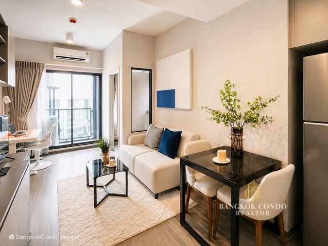 picture 💝🚆 Fully Furnished Unit For Rent 📌 Ideo Chula–Samyan Condominium (Line: @rent2022) | Near MRT Samyan ✨ Ready to move in! ✨ 📌 Ref Code: A11239 - 7/12