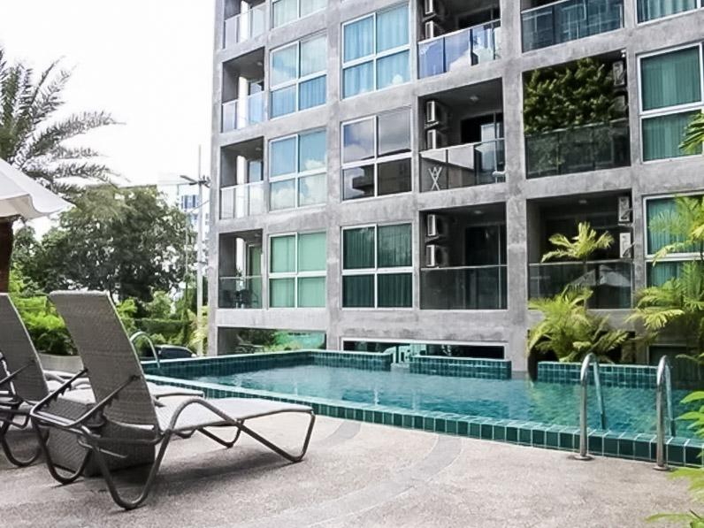 picture Park Royal 2 Pratumnak Condo for Sale with Tenant Studio Unit - 1/4