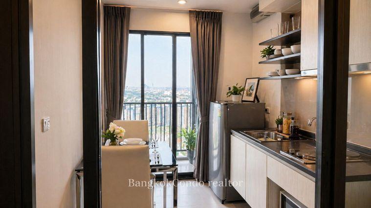 รูป 🍀🍀 Prime condo location 🚆ให้เช่า📌 เดอะ เบส พาร์คค เวสต์ (Line:@rent2022)BTS อ่อนนุช ✨พร้อมเข้าอยู่  ✨ A11224 - รูปที่ 8/12