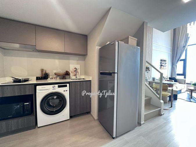 รูป Life Phahon–Ladprao  1 ห้องนอน Vertiplex ออกแบบมาให้รู้สึกอบอุ่นเหมือนบ้าน - รูปที่ 11/11