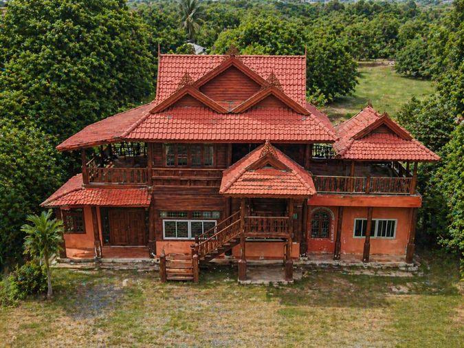 รูป บ้านทรงไทยริมบึง 2 ไร่ วิวหลักล้าน โฉนดพร้อมโอน ที่ชัยภูมิ - รูปที่ 2/7