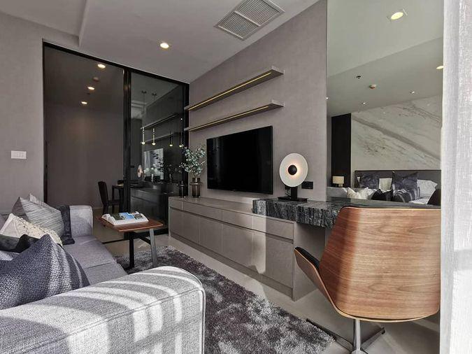 รูป ห้องว่าง* ✅ ✅ ให้เช่า - Noble Ploenchit , Luxury Class 1 ห้องนอน พร้อมเข้าอยู่ ติดต่อไลน์ @bktasset โทร 095-325-8928 - รูปที่ 3/13