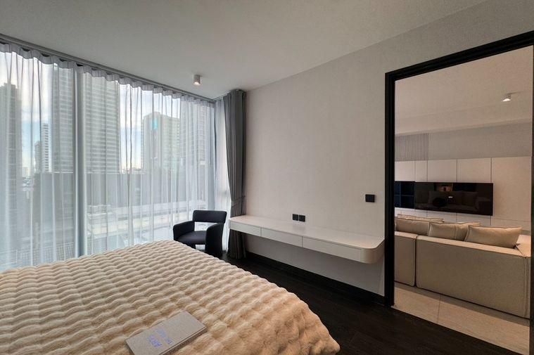 รูป  ขาย -เช่า !! Tait Sathorn 12, 1 ห้องนอน, 1 ห้องน้ำ, วิวเมือง, ห้องมุม, ห้องอยู่ทางทิศใต้ !! Code C20230600095 แต่งครบ, พร้อมเข้าอยู่, ราคาพิเศษ!!📣📣 - รูปที่ 9/13