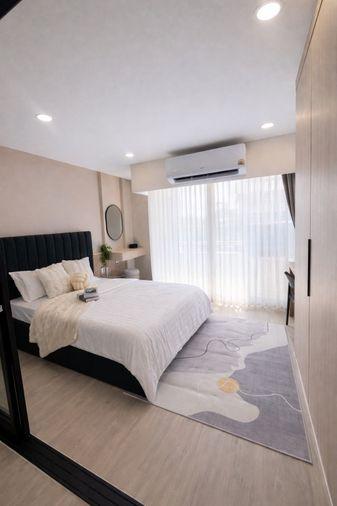รูป 🔥ขายคอนโด ถูกที่สุด  ห้องมุม ตกแต่งใหม่ทั้งห้อง ✨   City Villa ซิตี้ วิลล่า ลาดพร้าว  ทำเลดี เดินทางสะดวก   ใกล้รถไฟฟ้า  BTS ลาดพร้าว 101  - รูปที่ 2/8
