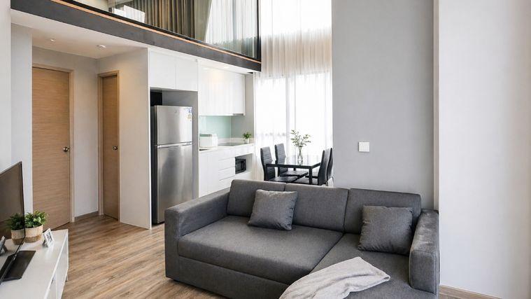 picture 💝🚆 Fully Furnished Unit For Rent 📌 Siamese Rama 9 Condominium (Line: @rent2022) | Near MRT Rama 9  ✨ Ready to move in! ✨ 📌 Ref Code: A08672 - 8/13