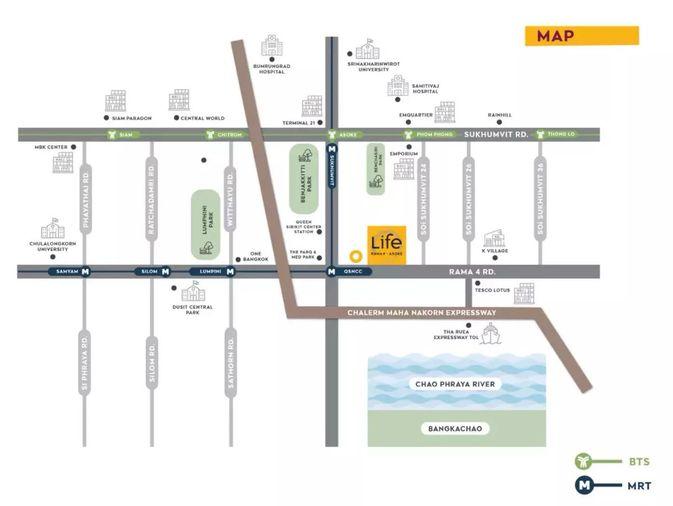 รูป 🏢 ขายคอนโด : Life Rama 4 - Asoke (ไลฟ์ พระราม 4 - อโศก)   รหัสทรัพย์ | 📌LNP-C13050 - รูปที่ 12/12