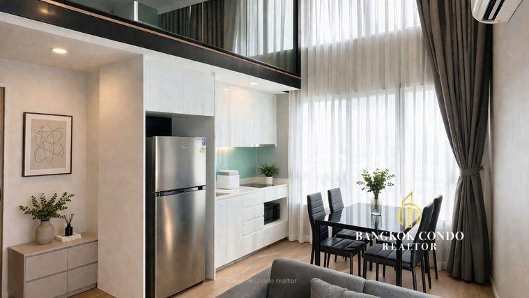 picture 💝🚆 Fully Furnished Unit For Rent 📌 Siamese Rama 9 Condominium (Line: @rent2022) | Near MRT Rama 9 ✨ Ready to move in! ✨ 📌 Ref Code: A08672 - 6/13