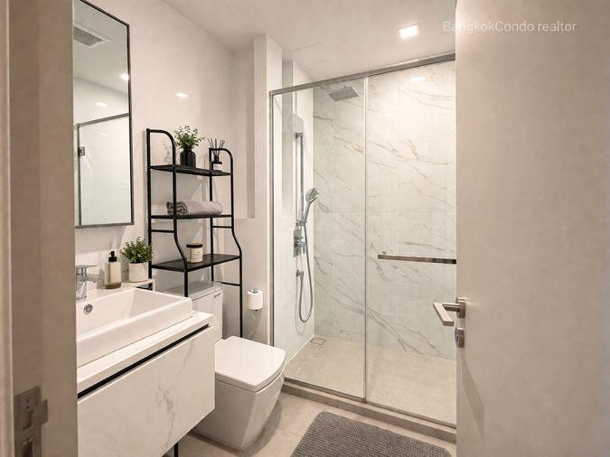 picture 💝🚆 Fully Furnished Unit For Rent 📌 The Line Sukhumvit 101 (Line: @rent2022) | Near BTS Punnawithi  ✨ Ready to move in! ✨ 📌 Ref Code: A11235 - 4/8