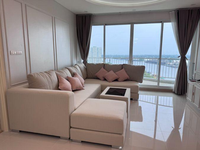 รูป ให้เช่าคอนโด Supalai Riva Grande ห้องใหม่ พร้อมอยู่ วิวแม่น้ำ ทิศเหนือ - รูปที่ 6/9