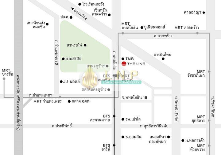 รูป 🏢 ขายคอนโด : THE LINE Jatujak - Mochit (เดอะ ไลน์ จตุจักร - หมอชิต) รหัสทรัพย์ | 📌LNP-C13049 - รูปที่ 12/12