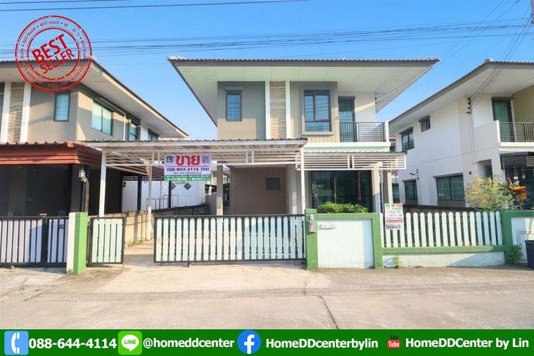 รูป ขายบ้านมือสอง ปากเกร็ด แจ้งวัฒนะ ม.โกลเด้น อเวนิว แจ้งวัฒนะ–ติวานนท์ (ซอยวัดกู้) ใกล้ทางด่วนศรีรัช และ MRT  คุ้มกว่าซื้อทาวน์โฮม ได้ฟีลบ้านเดี่ยว - รูปที่ 1/25