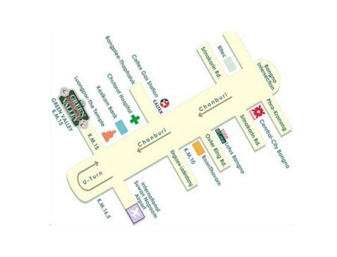 รูป Call : 081-147-8118 ที่ดินแปลงสวย ติดถนนใหญ่ บางพลี สมุทรปราการ Green Valley เดินทางสะดวก - รูปที่ 5/6