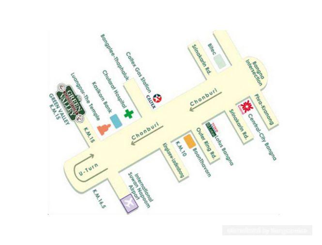 รูป Call : 081-147-8118 ที่ดินแปลงสวย ติดถนนใหญ่ บางพลี สมุทรปราการ Green Valley เดินทางสะดวก - รูปที่ 5/6