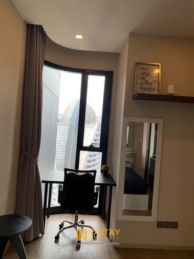 รูป ให้เช่า Ashton Asoke ห้องสวย พร้อมอยู่ โลเคชั่นดีมาก ชั้นสูง วิวเมือง DS1507 | Line @Dstay - รูปที่ 14/19