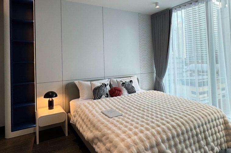 รูป  ขาย -เช่า !! Tait Sathorn 12, 1 ห้องนอน, 1 ห้องน้ำ, วิวเมือง, ห้องมุม, ห้องอยู่ทางทิศใต้ !! Code C20230600095 แต่งครบ, พร้อมเข้าอยู่, ราคาพิเศษ!!📣📣 - รูปที่ 8/13